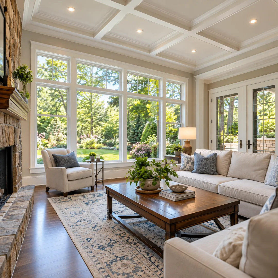 Illustrative assess the window and opening for double pane windows