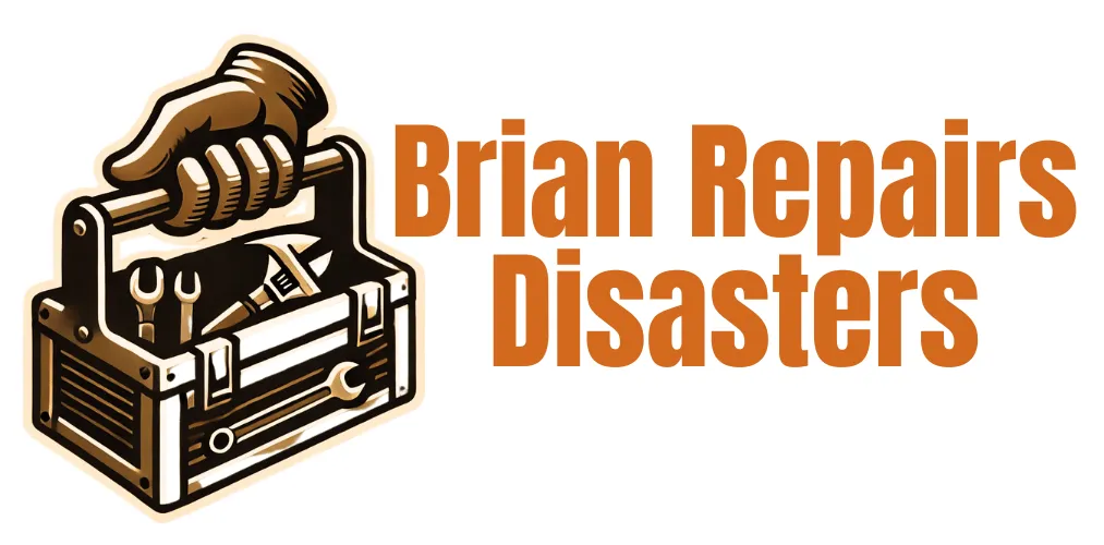 Brian Repairs Disasters Logo