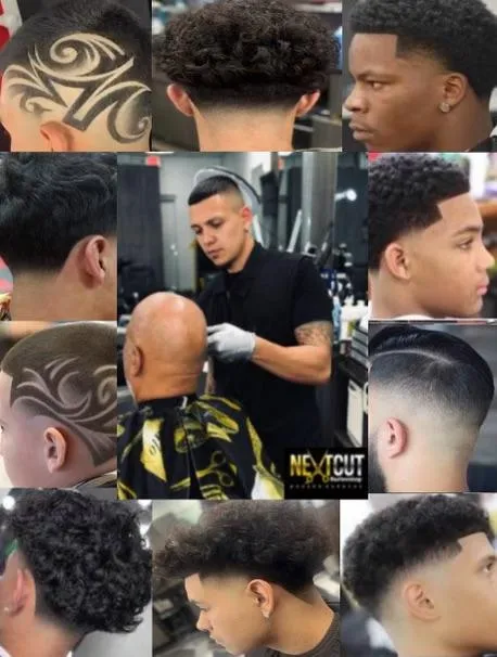 lehigh barber cutting hair in nextcut barbershop lehigh acres