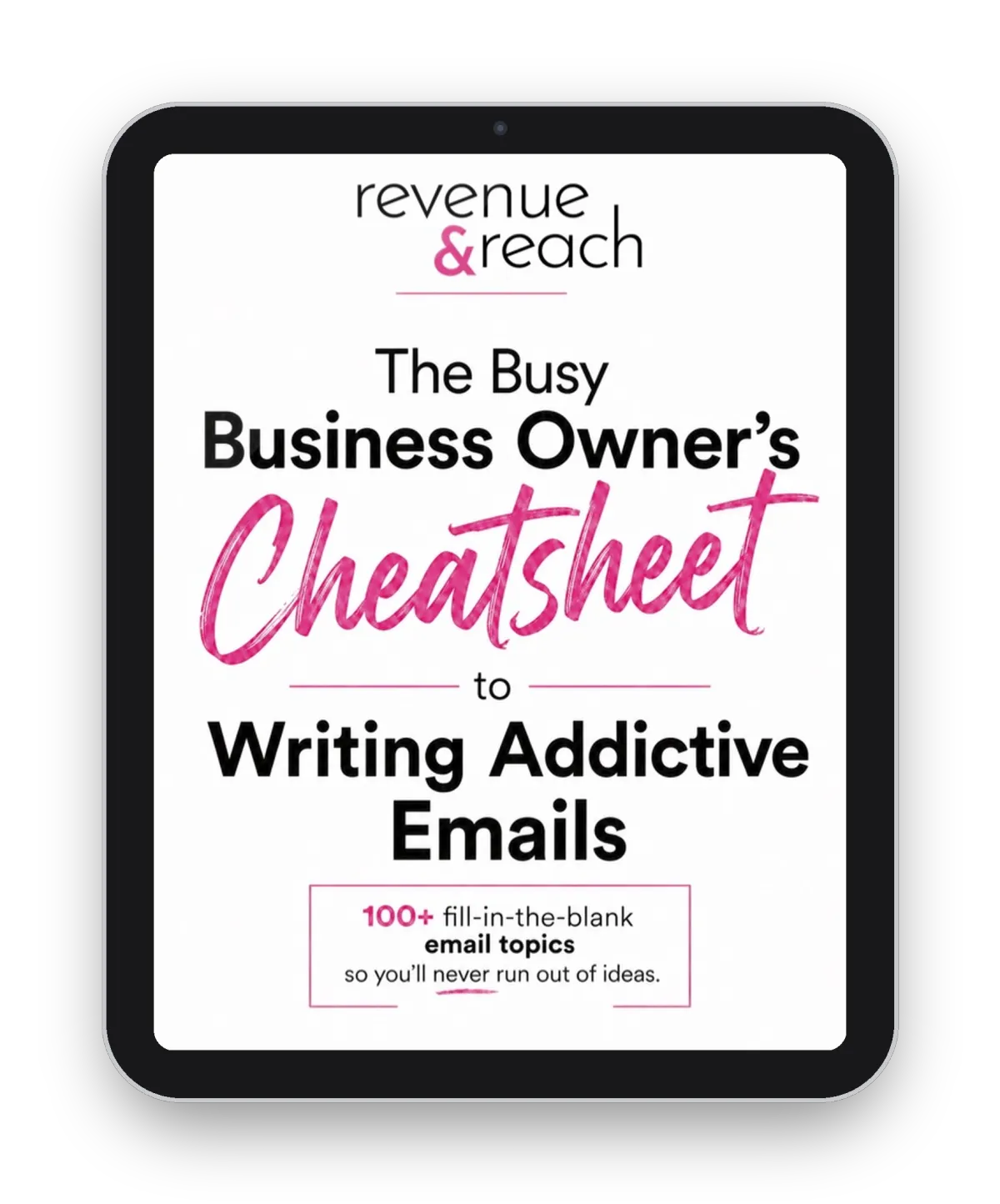 Cheatsheet cover placeholder