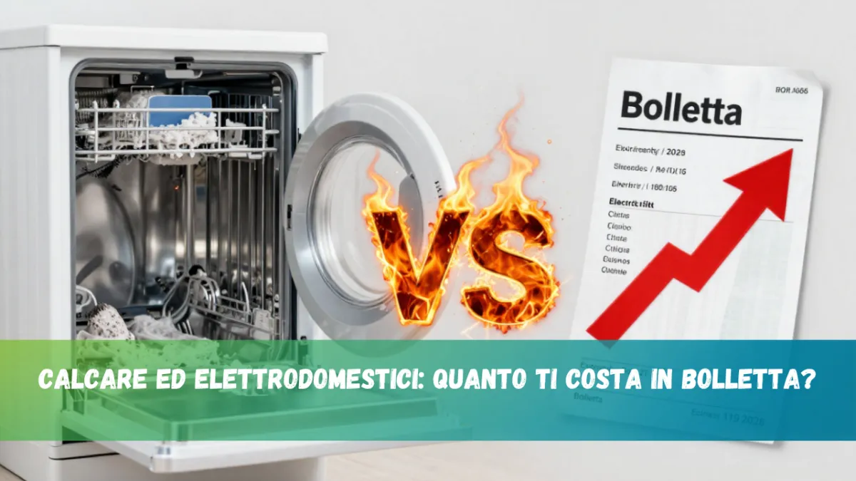 Calcare ed elettrodomestici: quanto ti costa in bolletta