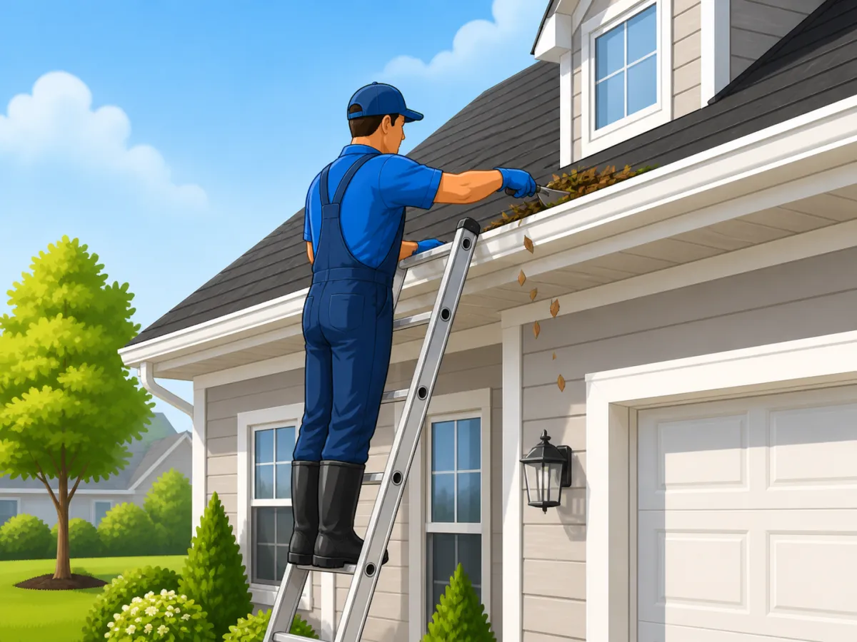 gutter cleaning