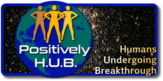 Positively H.U.B. - Humans Undergoing Breakthrough logo