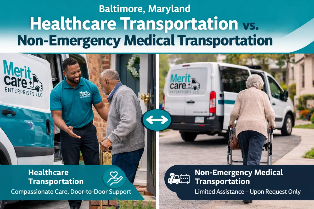 Healthcare Transportation vs NEMT