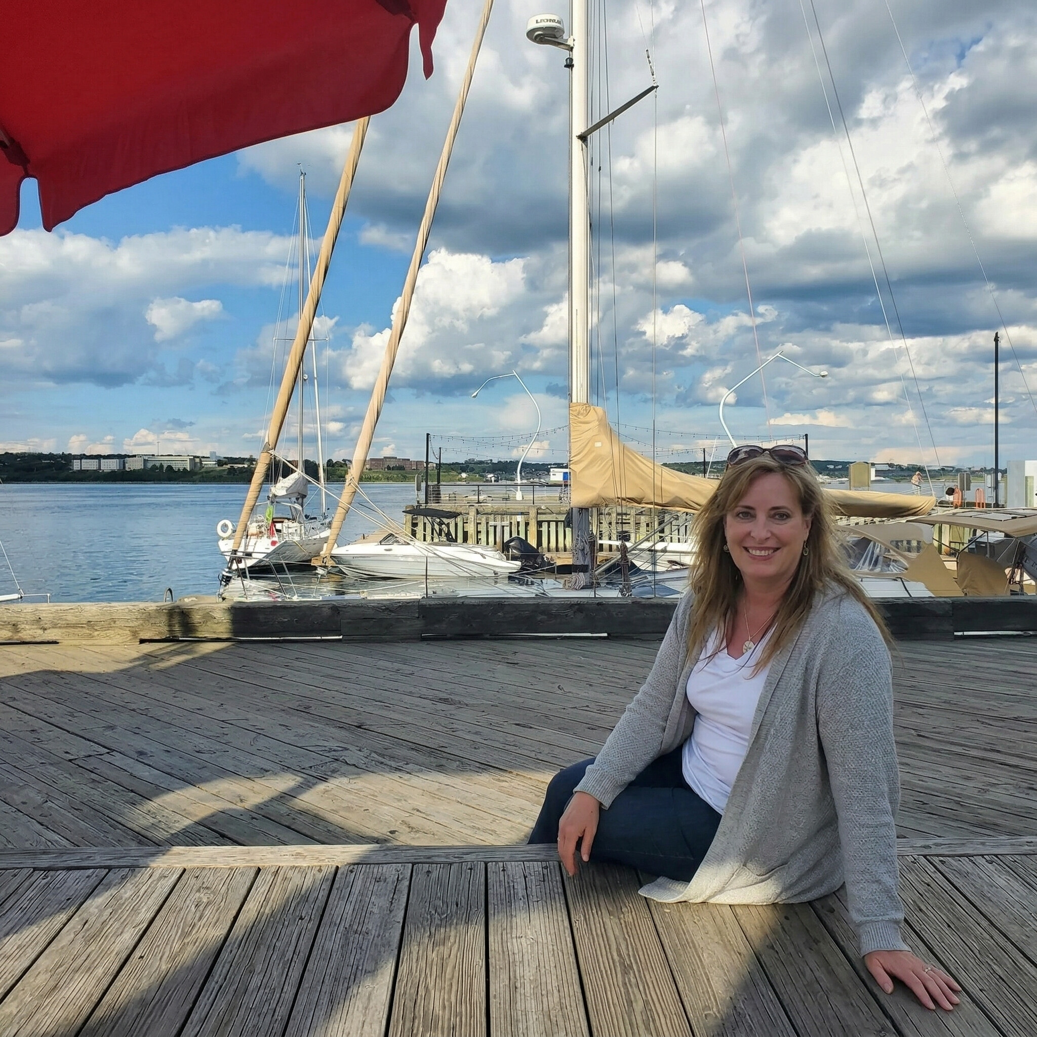 Photo of Val Helmond, creator of The Nova Scotia Road Trip