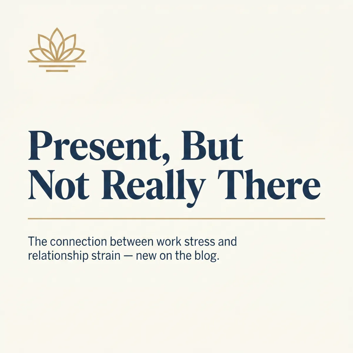 Beverly Hills concierge therapist Lindsey Dwyer-Tong discussing how executive work stress affects marriage and family relationships