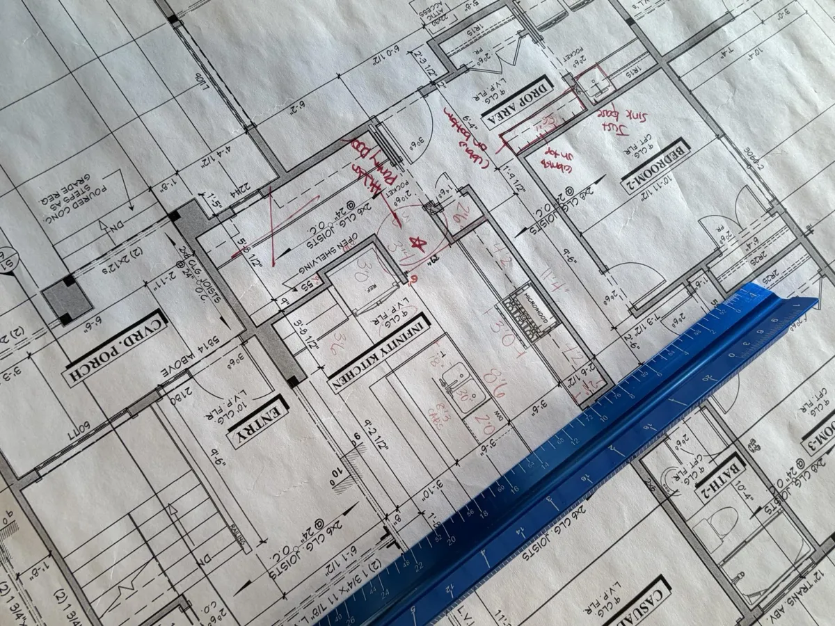 Professional home measurement for custom cabinets in Fremont NE