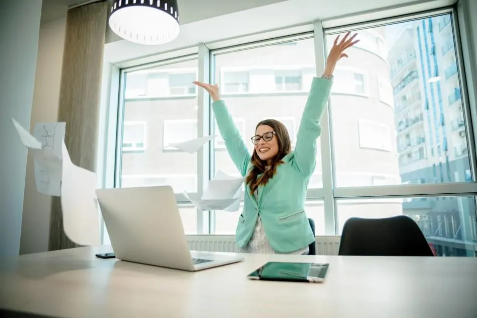 hallway between glass-panel doors