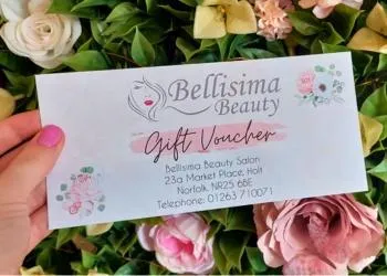 Bellisima Beauty Salon Gift Voucher Example