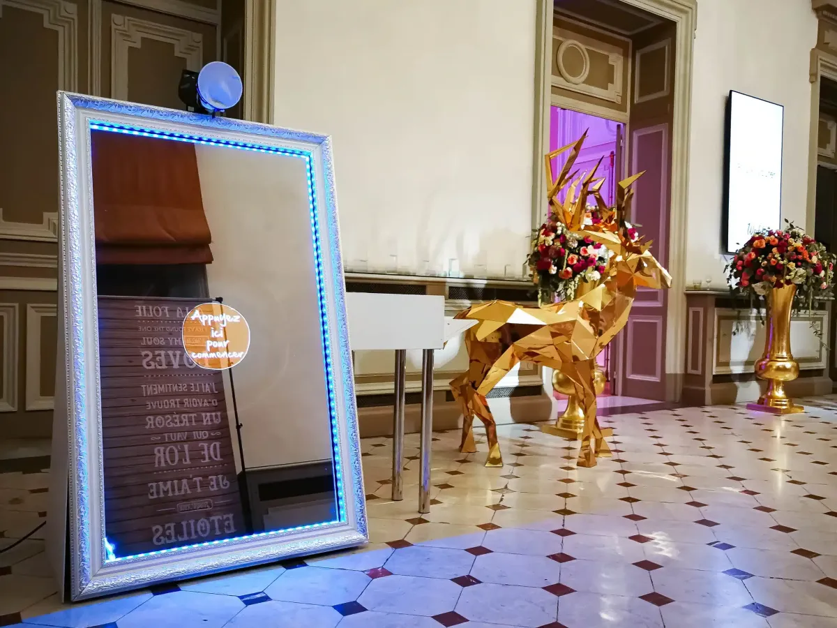 Location Photobooth Miroir