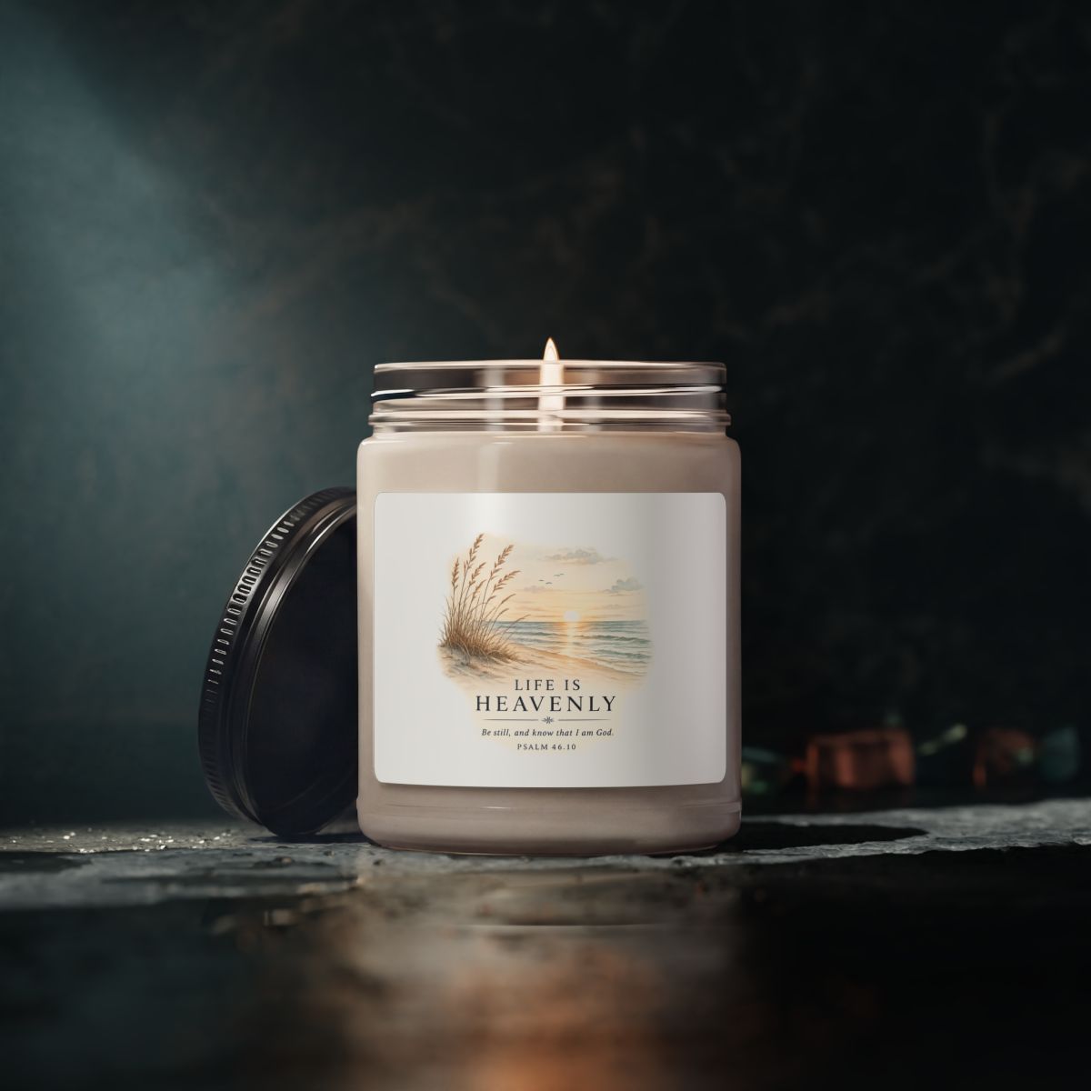 Life Is Heavenly Candle