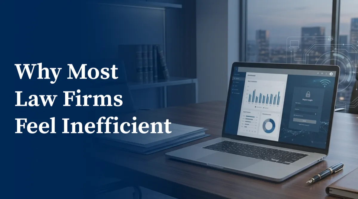 Why Most Law Firms Feel Inefficient