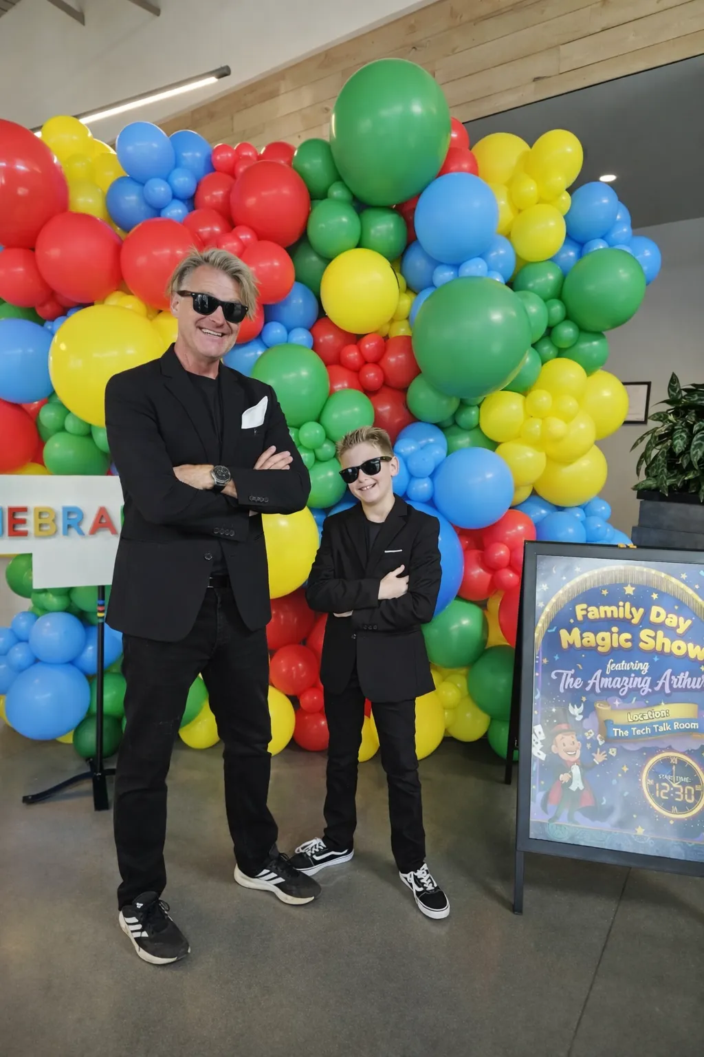 Amazing Arthur and Fantastic Jack ready to be Amazingly Fantastic