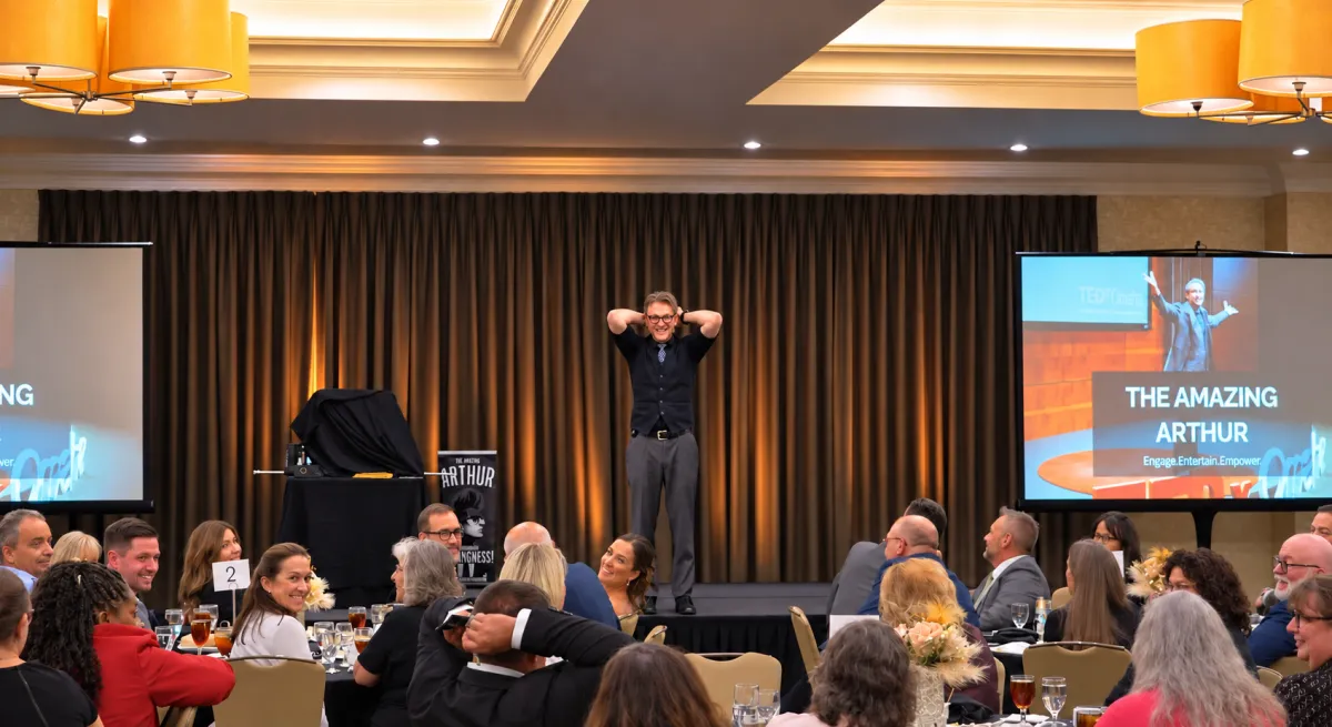 Nebraska Keynote Speaker on Failure, Focus & Flow | Amazing Arthur