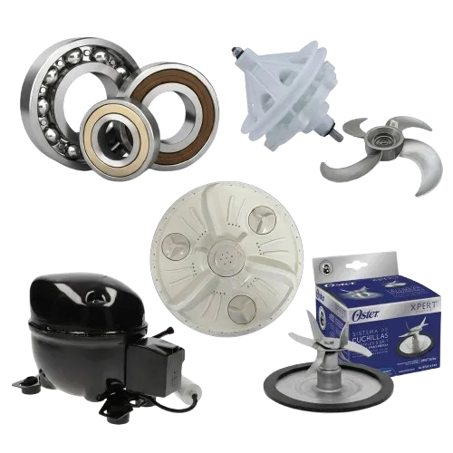 Technical components and spare parts