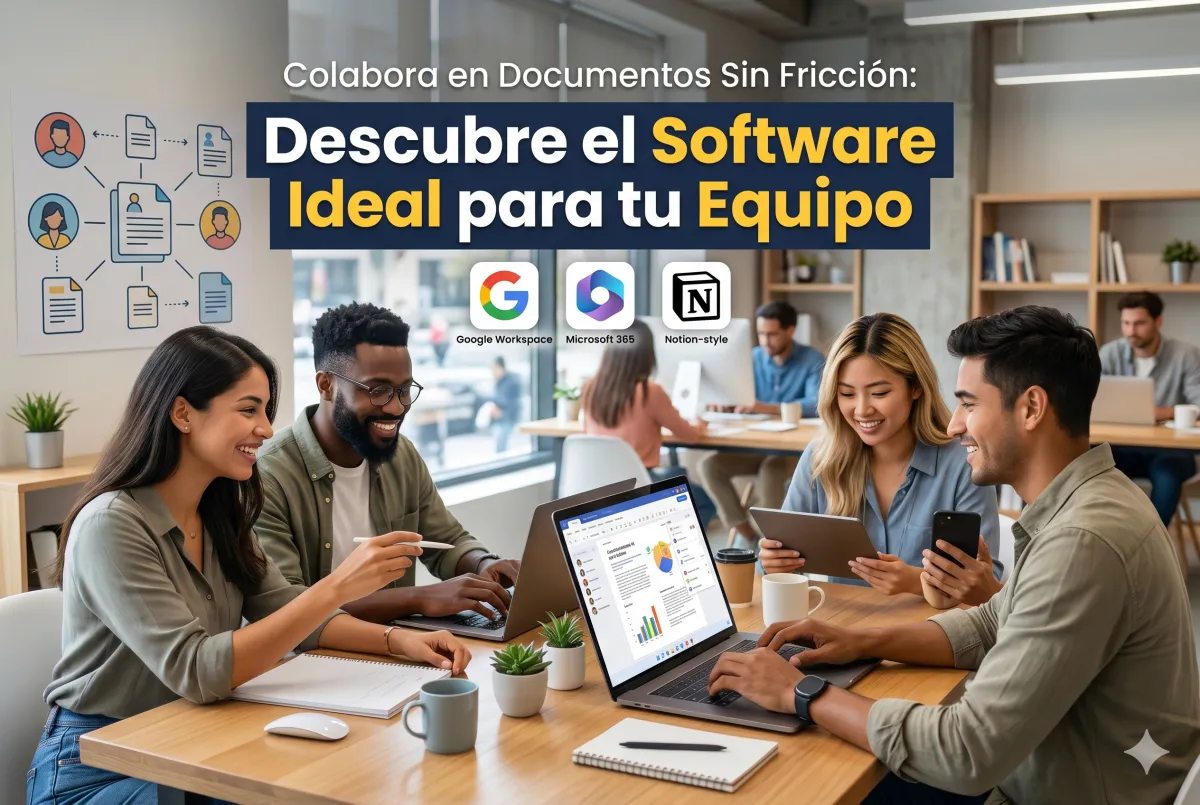 Colabora en Documentos Sin Fricción: Descubre el Software Ideal para tu Equipo