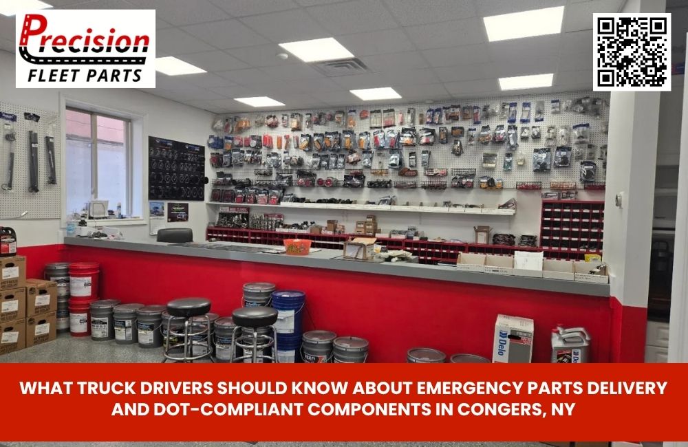 What Truck Drivers Should Know About Emergency Parts Delivery and DOT-Compliant Components in Congers, NY