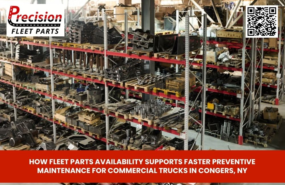 How Fleet Parts Availability Supports Faster Preventive Maintenance for Commercial Trucks in Congers, NY