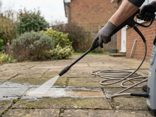 Patio Cleaning in Wrexham