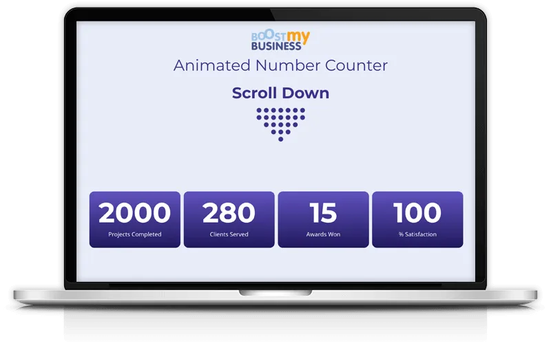 Aimated Number Counter for HighLevel