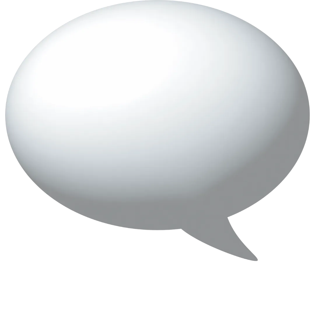 Silver TWSS Speech Bubble