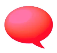 Pink TWSS Speech Bubble