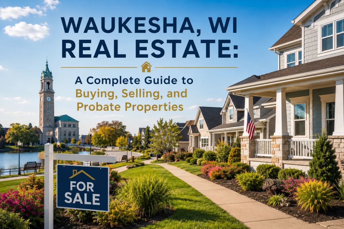 Waukesha WI real estate guide for buyers sellers and probate properties