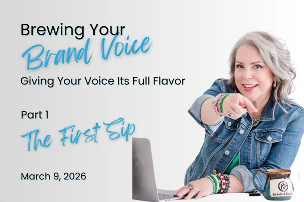 Brewing Your Brand Voice: The First Sip