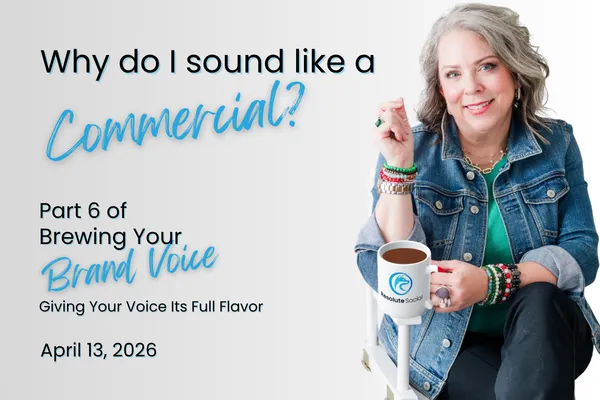 Why do I sound like a Commercial?