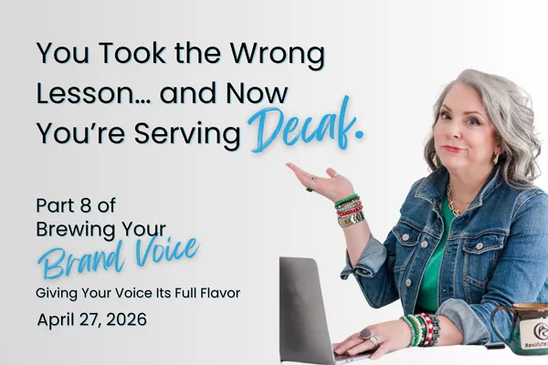 You Took the Wrong Lesson… and Now You’re Serving Decaf