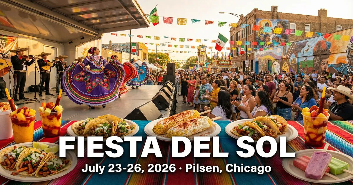 Fiesta del Sol 2026: Chicago’s Largest Latino Festival Returns to Pilsen