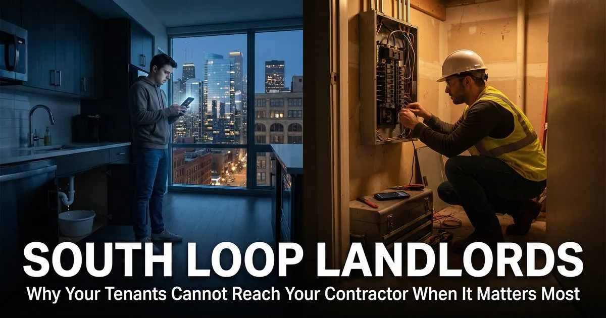 South Loop Landlords: Why Your Tenants Can't Reach Your Contractor When It Matters Most
