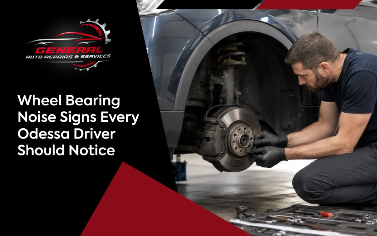 Wheel bearing noise warning signs during daily driving