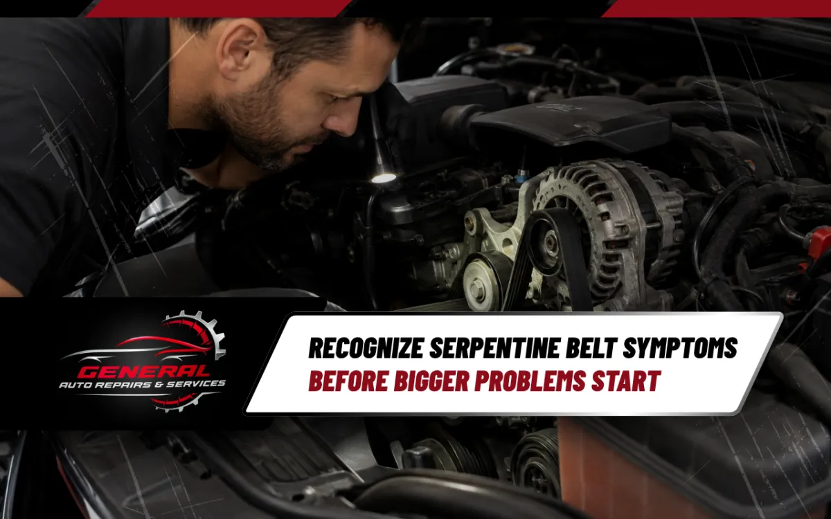 Serpentine Belt Symptoms Every Driver Should Know