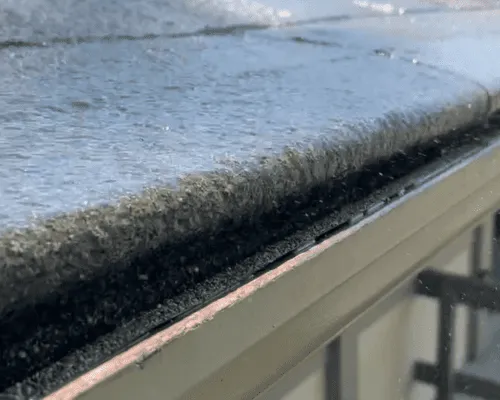  Stone Coated Gutter Cap Installation