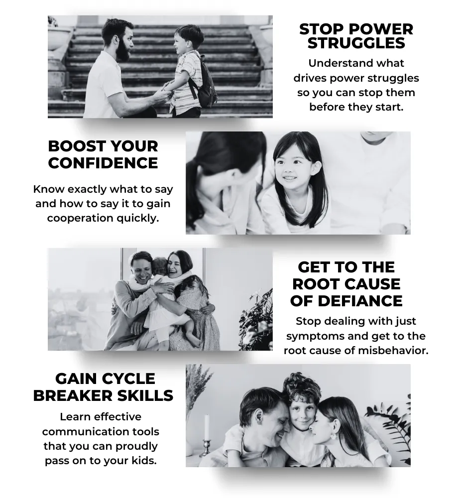 are you Ready to Disarm Defiance without yelling, threatening or bribing and Change Your Family's Story?