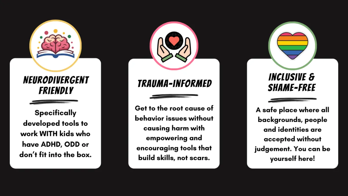 Specifically created for kids who disrupt the status quo.