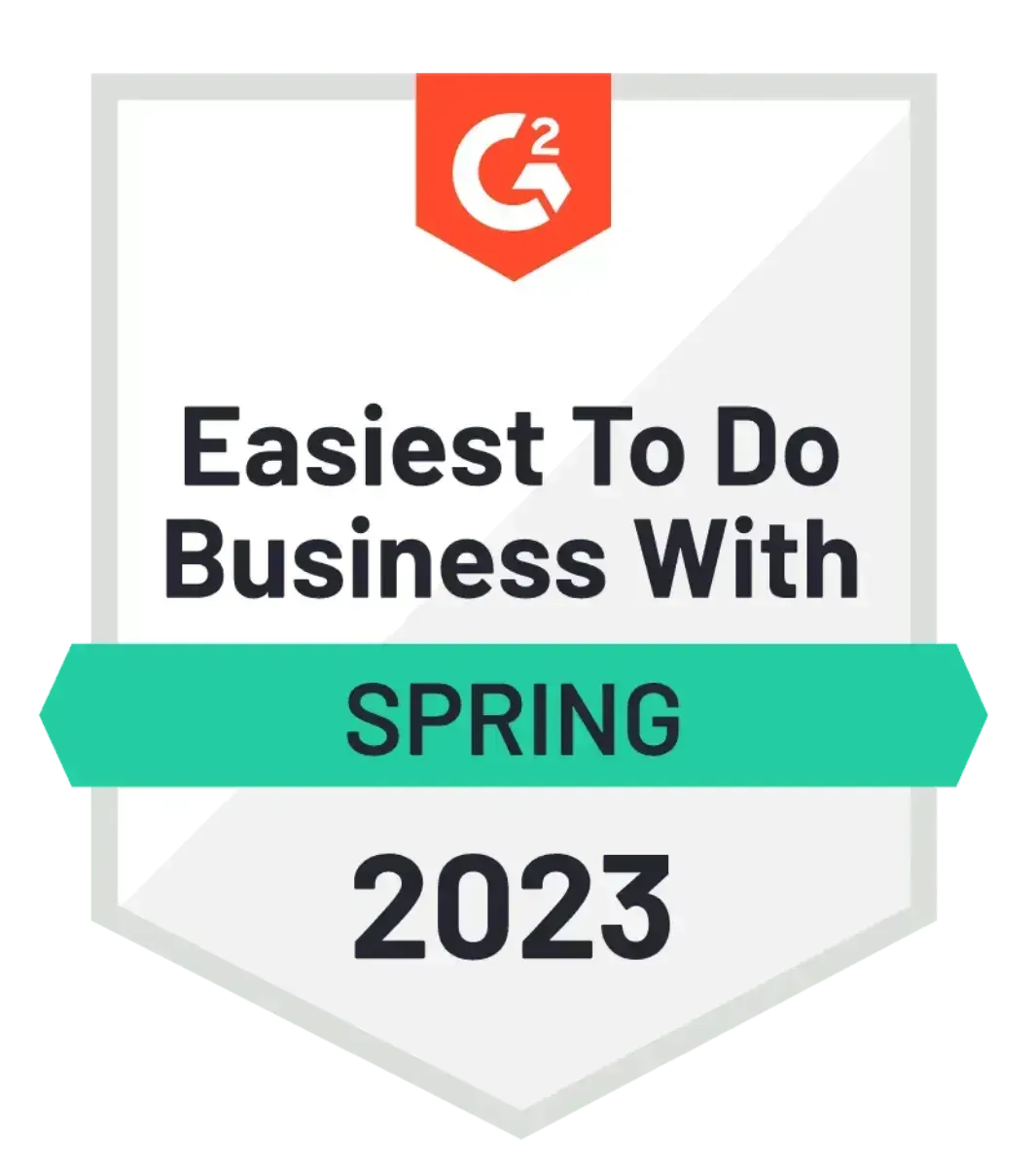 Easiest to Do Business With 2023 Award Logo