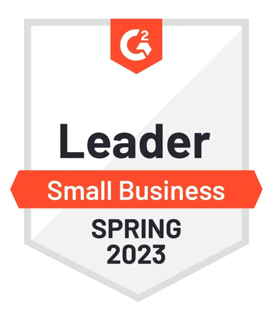 Leader Small Business 2023 Award Logo