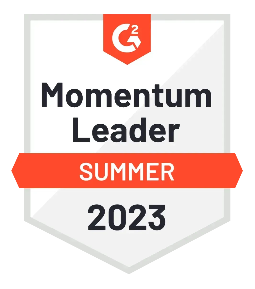 Momentum Leader 2023 Award Logo