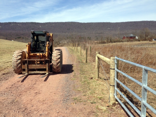 Digger Yard Fence