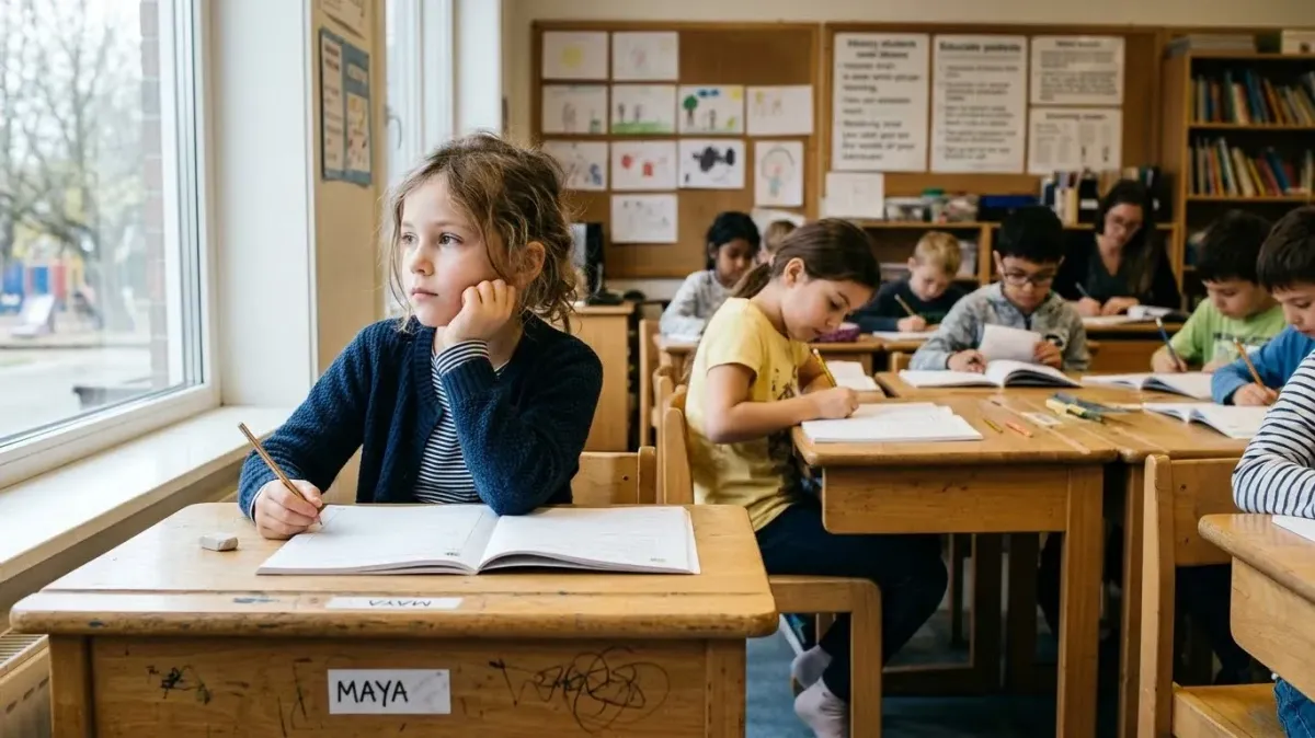 is ADD the same as ADHD child showing inattentive symptoms in classroom