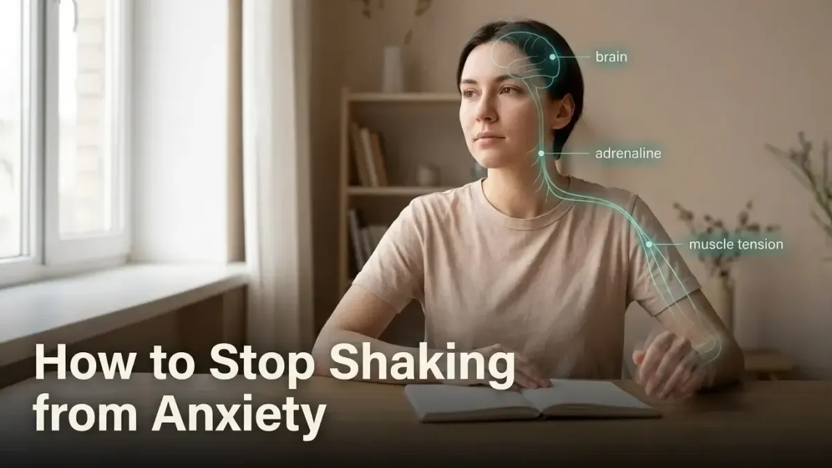 How to Stop Shaking from Anxiety Immediately and Long Term Relief