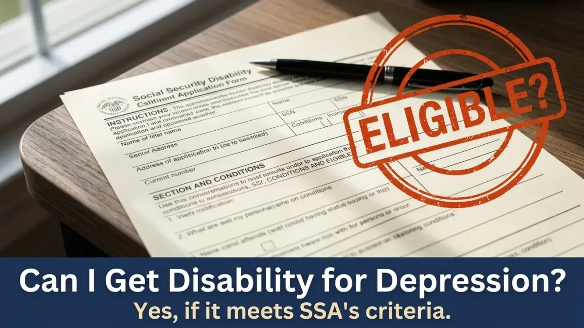 Can I Get Disability for Depression? Eligibility, Benefits, and How to Apply