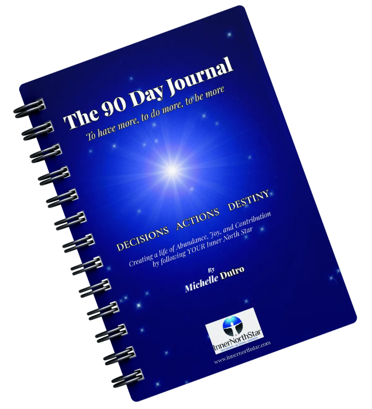 90Day Journal by Michelle Dutro on Amazon