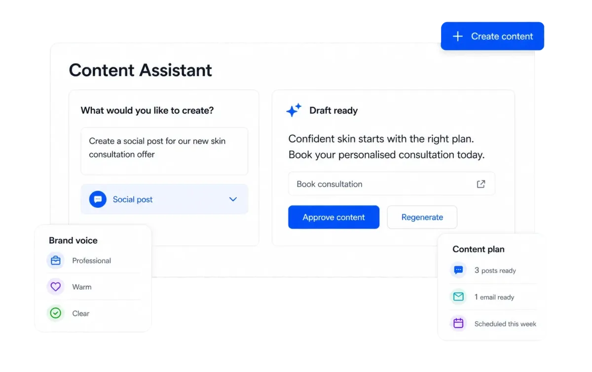 example of AI content generation feature