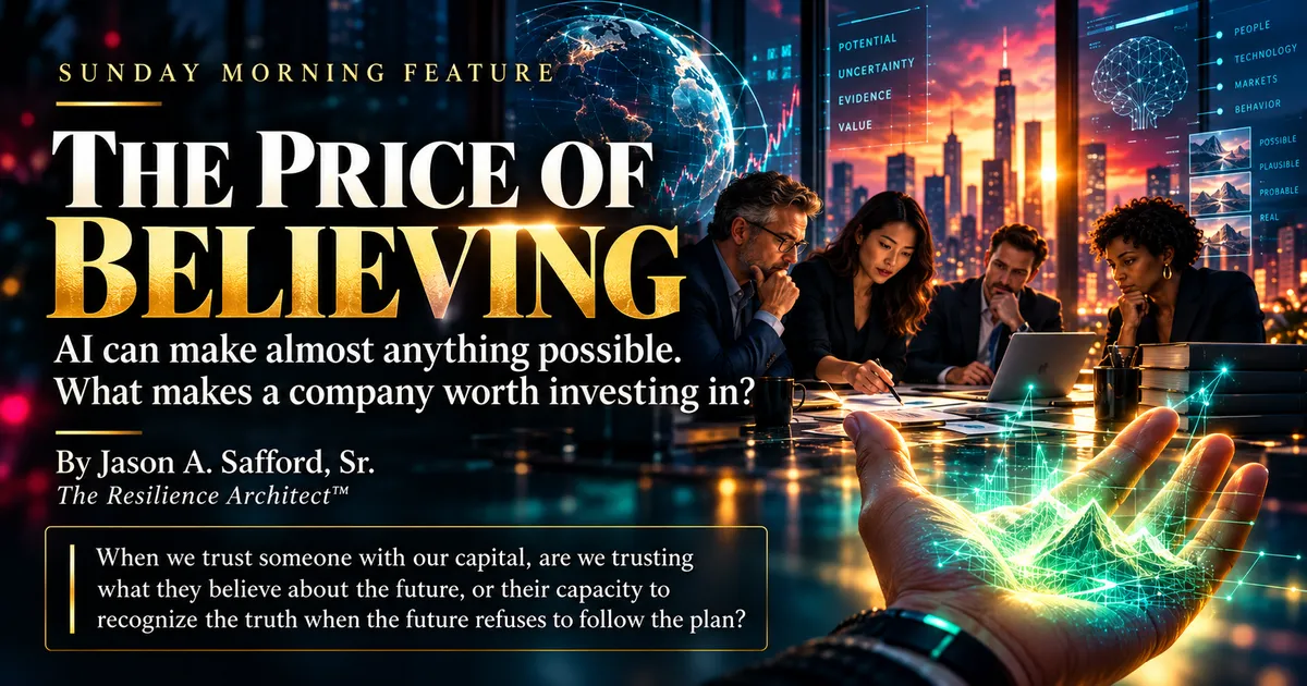 The Price of Believing: AI Startup Investment Judgment