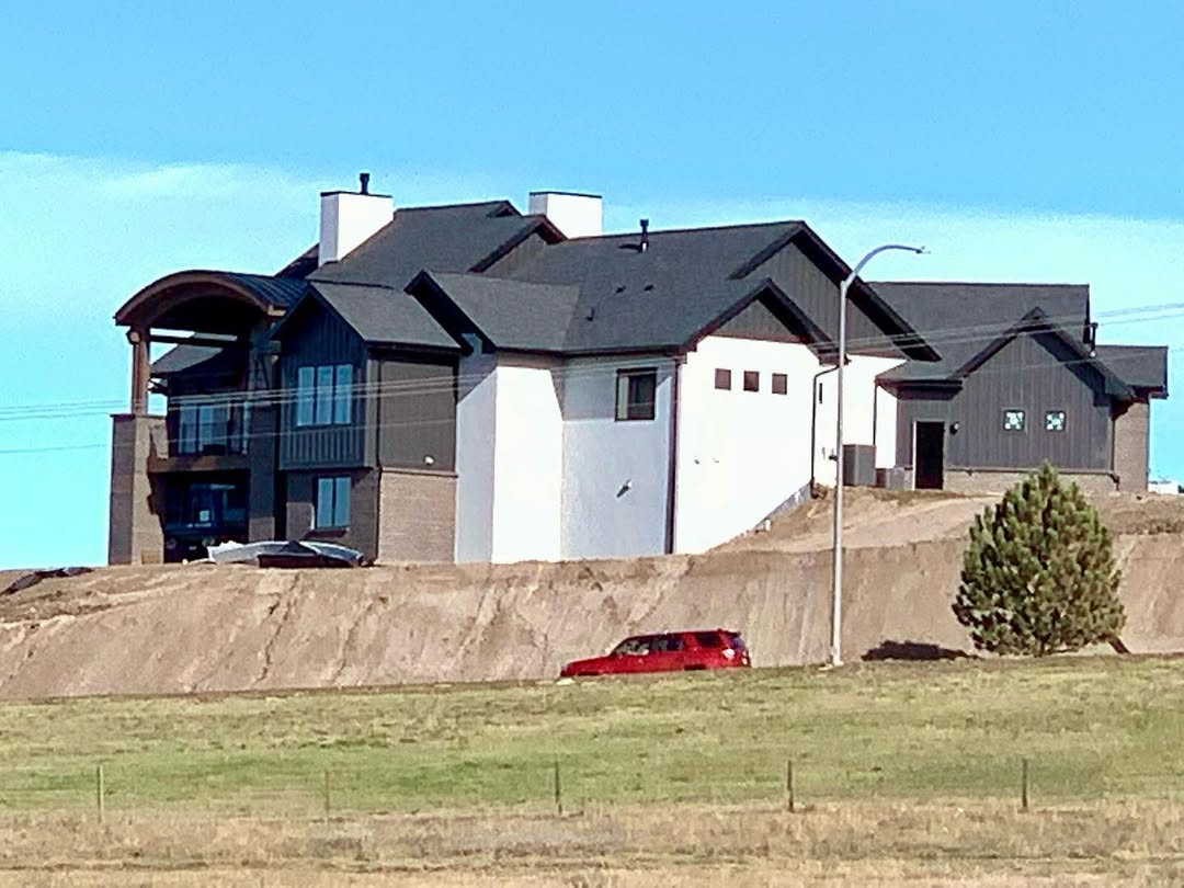 New residential construction project in Sheridan Wyoming built by local contractor
