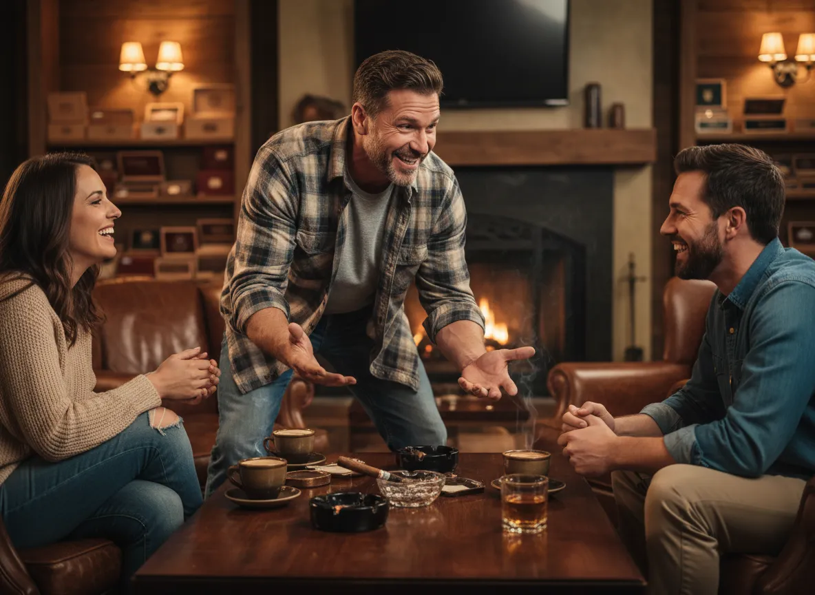 black smartphone near person