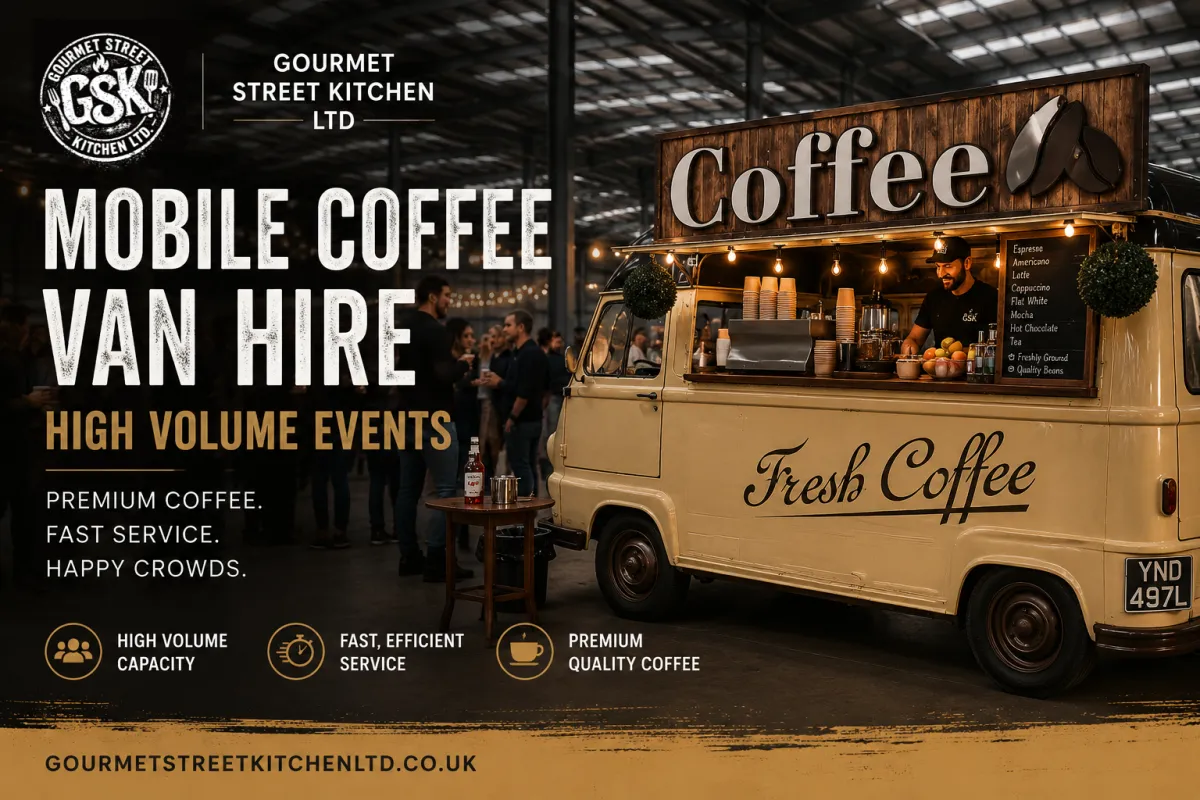 How to Integrate Mobile Coffee Van Hire With Your High Volume Event Strategy